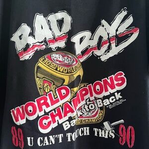 Vintage Detroit Pistons Back to Back World Champions 1989/1990 original t-shirt